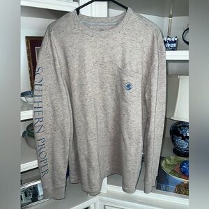 Southern Proper Heathered Wheat Pocket Sweatshirt